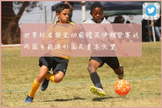 世界杯名额变动前瞻若伊朗禁赛这两国可能递补国足基本无望